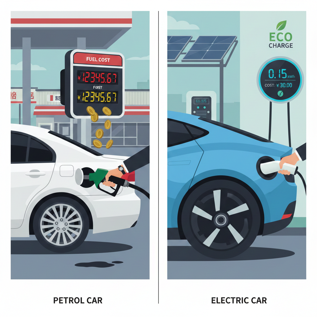 Analisis Total Cost of Ownership (TCO) EV di Asia vs. Mobil Bensin.
